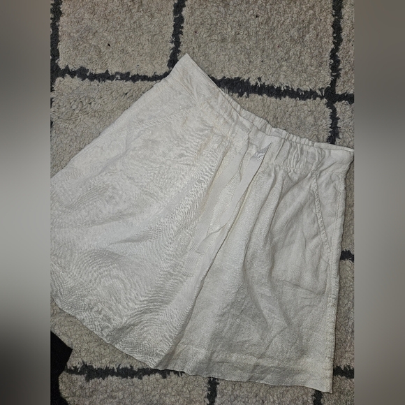 J.crew linen/cotton blend double lined mini skirt size 00 - Picture 1 of 8